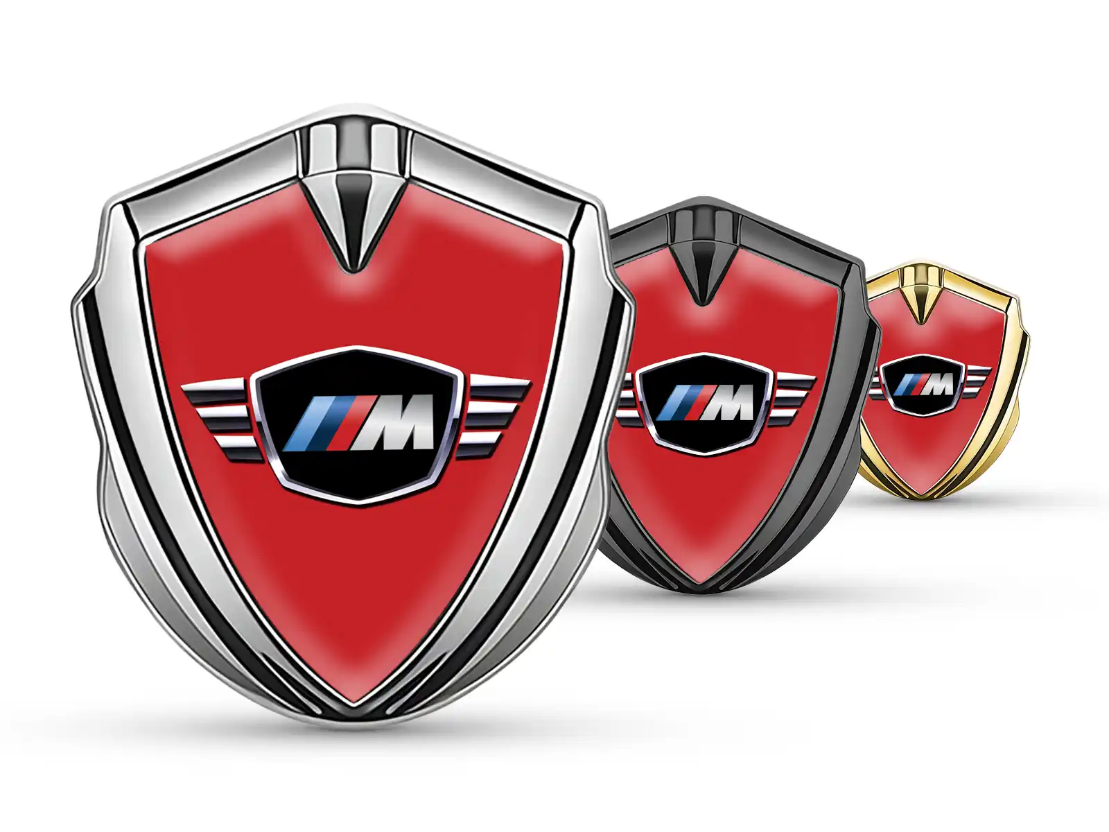 BMW Metal Emblem Badge Modern Look High-End